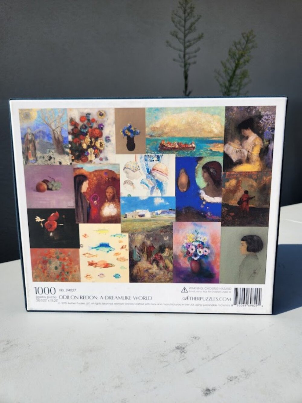 Aether Puzzle Odilon Redon A Dreamlike World 1000 Piece Puzzle Aether Puzzles Gl